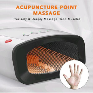 Breo iPalm520e Hand Massager with Heat and Compression, Cordless Electric